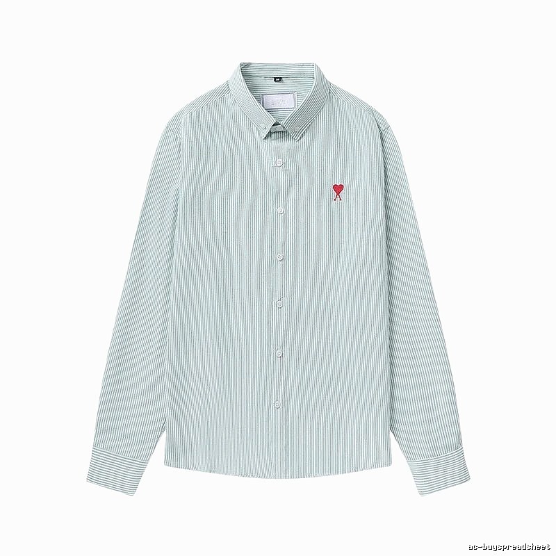 AMI Heart - Shaped Stripe Shirt