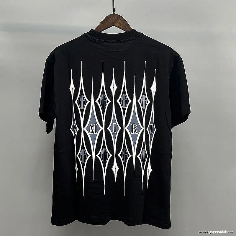 Amiri Black White Records Graphic T-Shirt Everyday Rotation