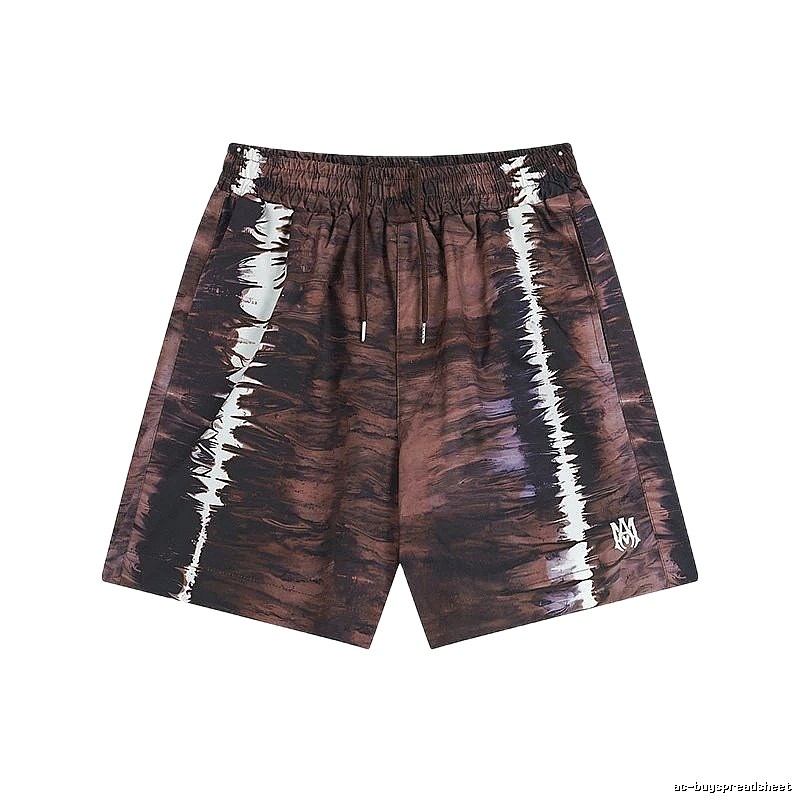 AMIRI Tie-dye Street Style Brown Shorts
