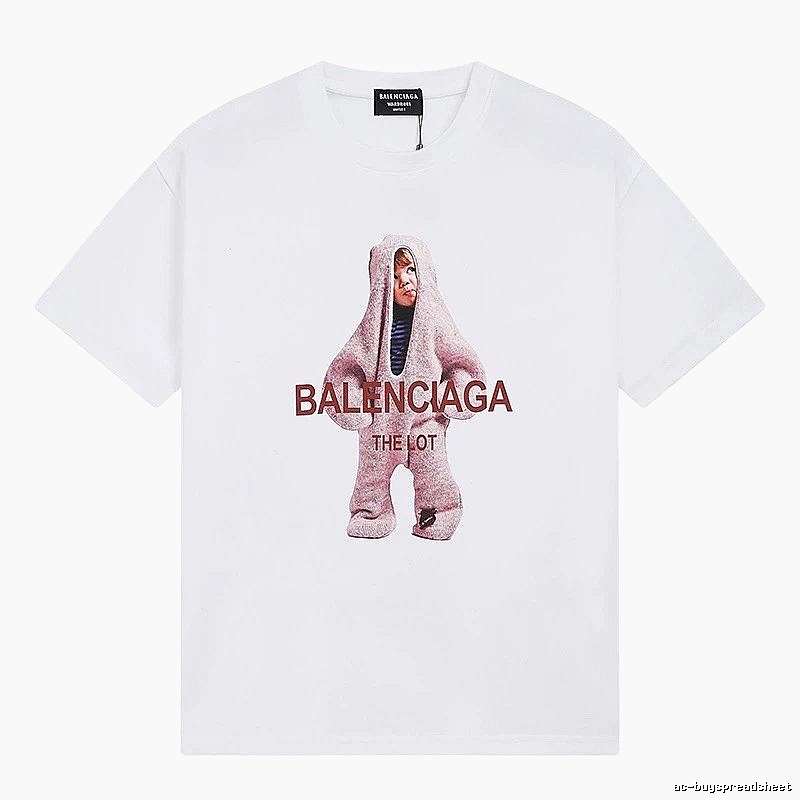 Balenciaga cartoon white T-shirt