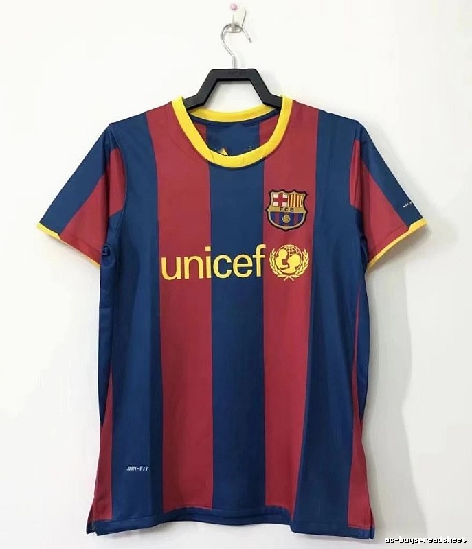 Barcelona Weekend Retro soccer jersey Blue Red Barcelona for Weekend Wear