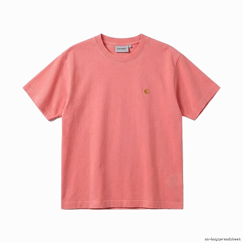 Carhartt Classic Simple Style Pink T-shirt