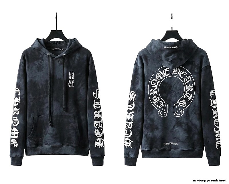 Chrome Hearts Dark Style Hoodie
