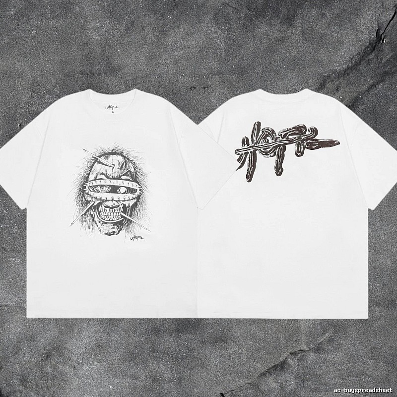 Denim Tears White Graphic T-Shirt Modern Fit