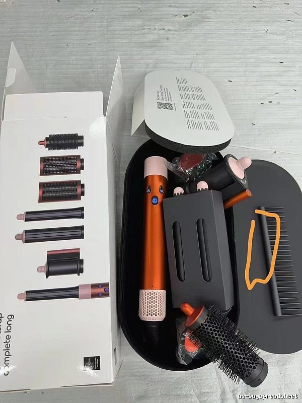 Dyson Hair Dryer with Orange Hair Dryer Kit for Daily Rotation