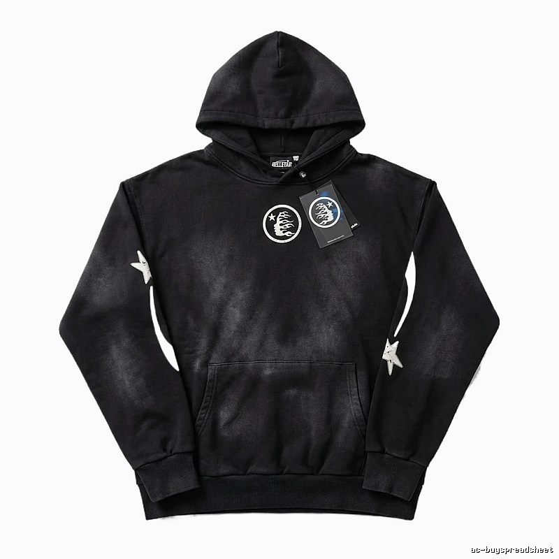 Hellstar dark style black hoodie