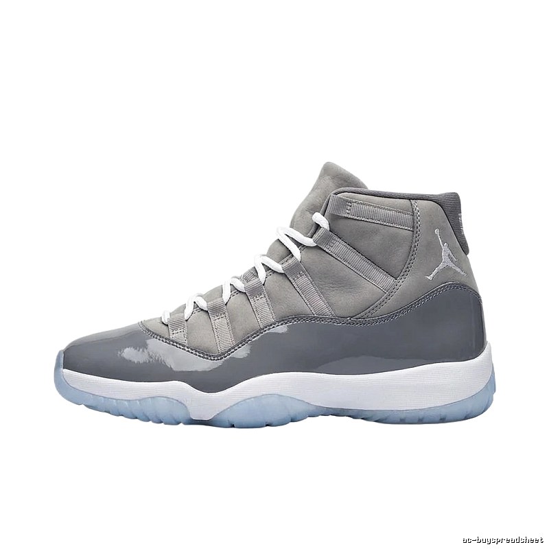 Jordan 11 Cool Grey-Blue Sneakers