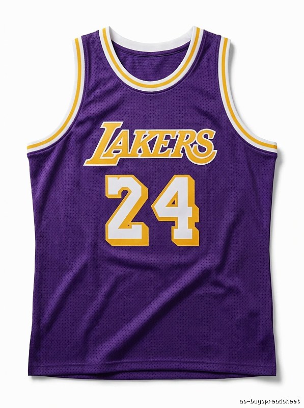 Kobe Lakers retro-style jerseys