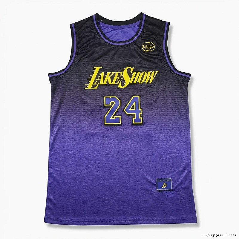 Lakers gradient-style basketball uniforms