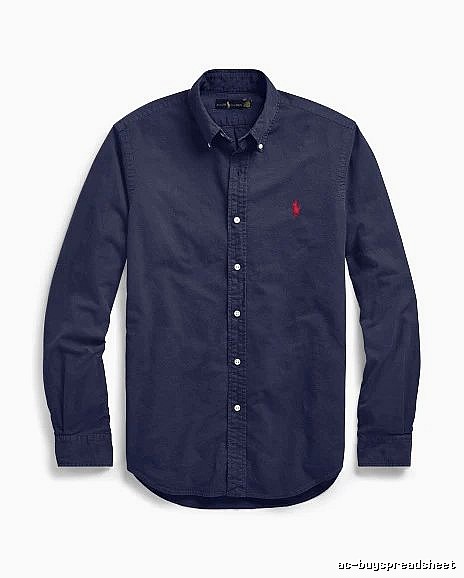 Ralph Lauren Blue Button-Down Shirt Resort Wear
