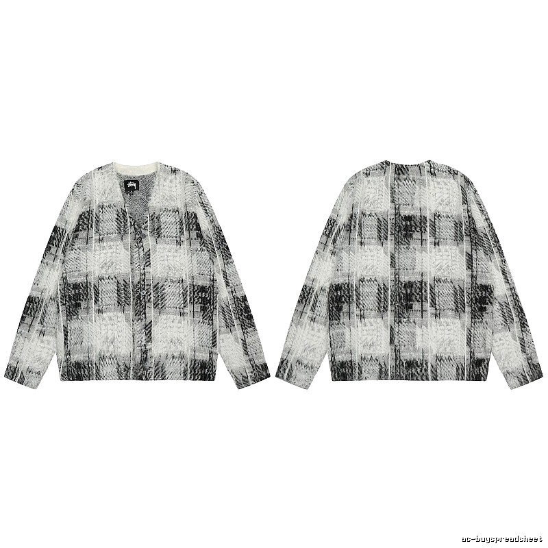 Stussy Gray Swirl Graphic SweatShirt Gift Ready