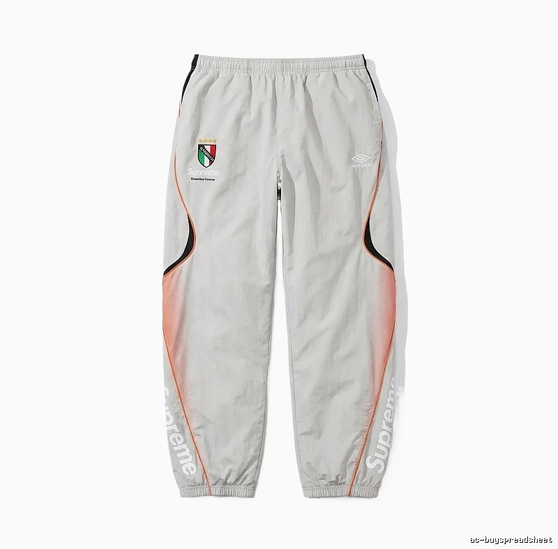 Supreme sporty light gray long pants