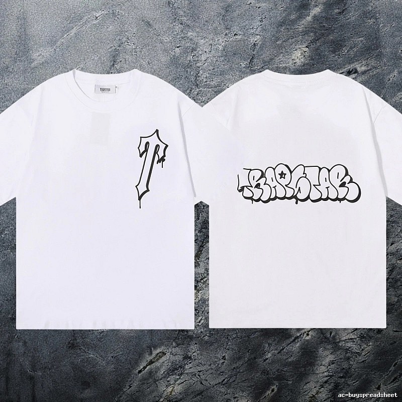 Trapstar Weekend Keys graphic T-shirt Black White Key for Weekend Wear