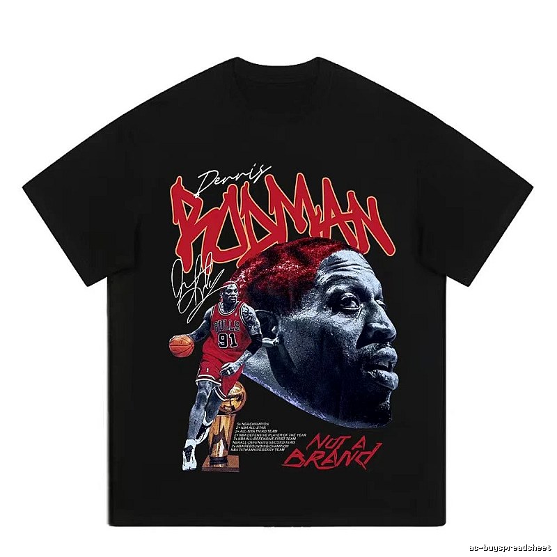 Tupac Resort Portrait graphic T-shirt Black Tupac Collage with Premium Look