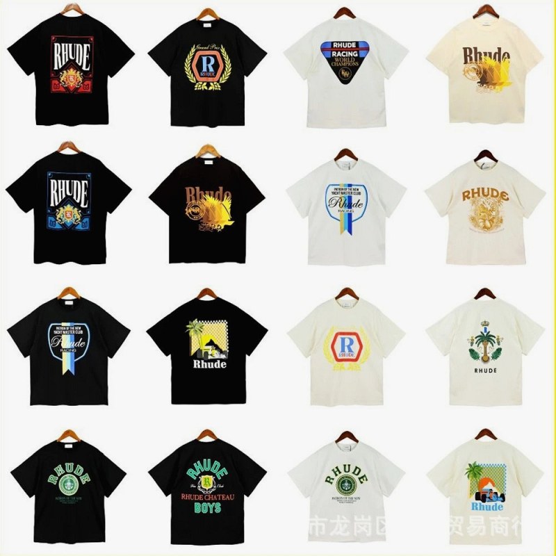 Rhude Print Tee Review: Three QC Photos, Seven Days to Approve, and a Print We Measured at the Bench